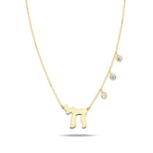 Load image into Gallery viewer, Lucky חי CHAI necklace gold