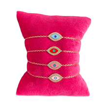 Load image into Gallery viewer, Lucky eye bracelet color small