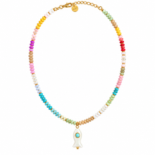 Load image into Gallery viewer, Capri fish necklace mini multicolor