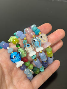 Summer beads fish bracelet