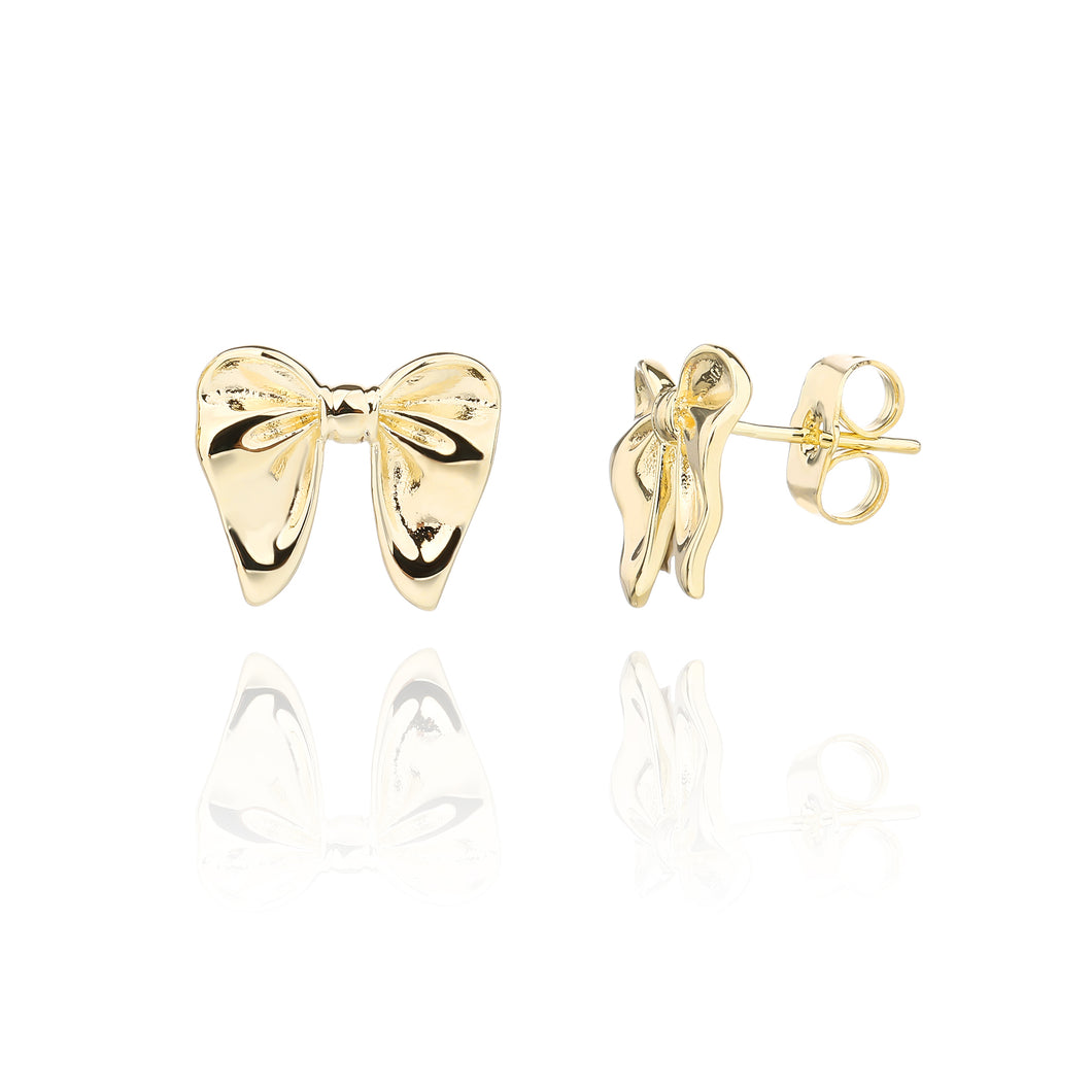 Studs earrings bow