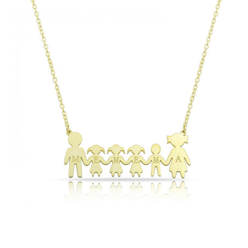Personalized luxury FAMILY necklace