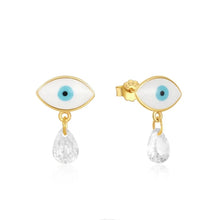 Load image into Gallery viewer, Lucky eyes studs earrings