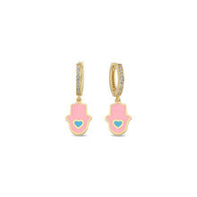 Load image into Gallery viewer, Lucky Hamsa Earring