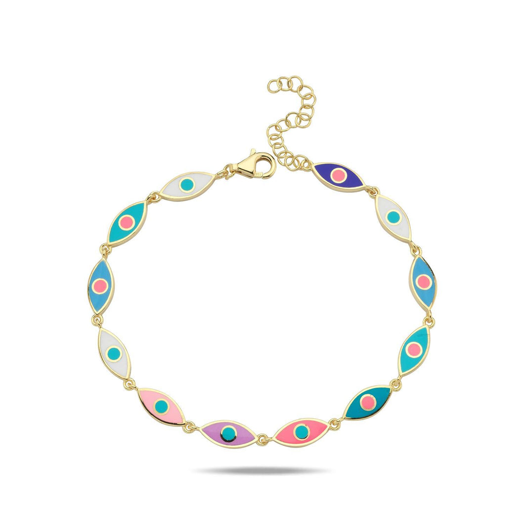 Lucky eyes bracelet color luxe