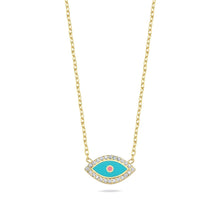 Load image into Gallery viewer, Lucky eye necklace color