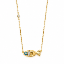 Load image into Gallery viewer, Lucky fish necklace midi