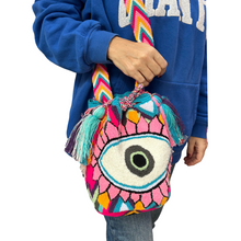 Load image into Gallery viewer, Mochilla large eye bag