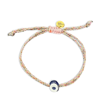 Load image into Gallery viewer, Greek eye bracelet mini grey