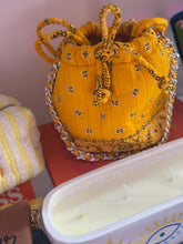 Load image into Gallery viewer, Bandana mini bucket bag yellow