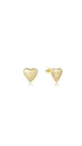 Studs earrings hearts