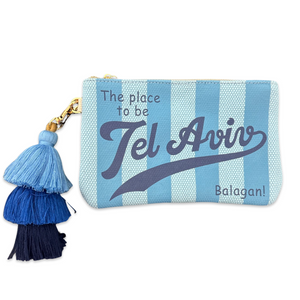 Pouch TEL AVIV blue