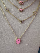 Load image into Gallery viewer, Lucky Hamsa necklace