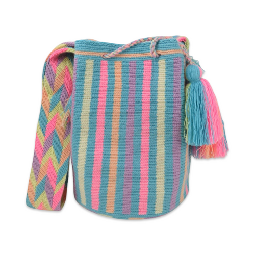 Mochilla large bag pastel