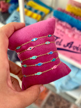 Load image into Gallery viewer, Lucky fishes bracelet blues