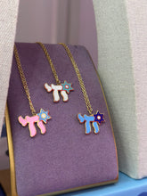 Load image into Gallery viewer, Lucky חי CHAI necklace star pink