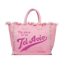 Load image into Gallery viewer, Beach Bag TEL AVIV pink