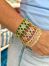 Load image into Gallery viewer, Braided bracelet luxury medium purple