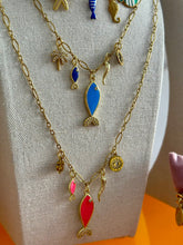 Load image into Gallery viewer, Lucky charms Necklace blue