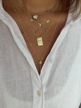 Load image into Gallery viewer, Scapolario Double necklace Chai &amp; Maghen David
