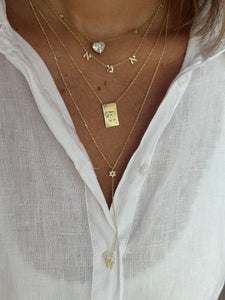 Scapolario Double necklace Chai & Maghen David