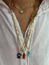 Load image into Gallery viewer, Capri fish necklace mini blue