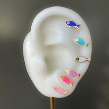 Load image into Gallery viewer, Lucky Fish Stud Single Earring