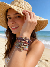 Load image into Gallery viewer, Lucky חי CHAI bracelet rope red
