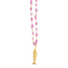 Load image into Gallery viewer, Necklace lucky fish purple