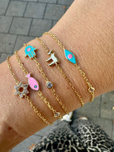 Load image into Gallery viewer, Lucky eye bracelet mini color