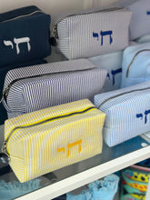 Load image into Gallery viewer, Small Pouch חי navy