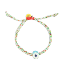 Load image into Gallery viewer, Greek eye bracelet mini blue