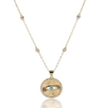 Load image into Gallery viewer, Necklace lucky eye diam