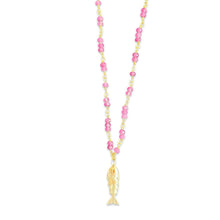 Load image into Gallery viewer, Necklace lucky fish purple