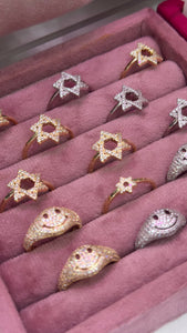 Maghen David ring silver