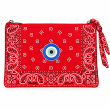 Load image into Gallery viewer, Bandana clutch red 🧿