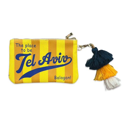 Pouch TEL AVIV yellow