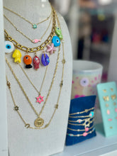 Load image into Gallery viewer, Maghen David necklace mini color