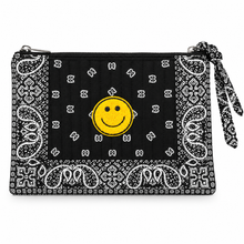 Load image into Gallery viewer, Bandana clutch black 🙂