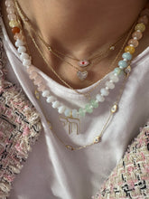 Load image into Gallery viewer, Lucky חי CHAI beads necklace white