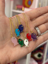 Load image into Gallery viewer, Amalfi lucky fish necklace mini