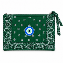 Load image into Gallery viewer, Bandana clutch green 🧿