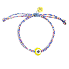 Load image into Gallery viewer, Greek eye bracelet mini yellow