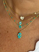 Load image into Gallery viewer, Lucky חי dots necklace color
