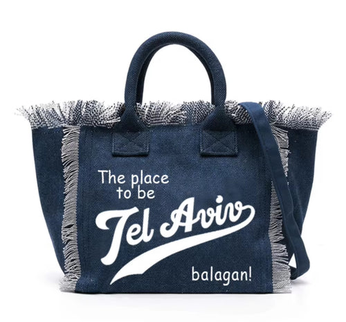 Bag TEL AVIV medium blue