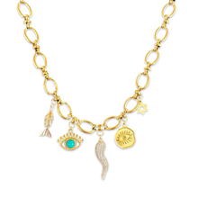 Load image into Gallery viewer, Necklace lucky charms