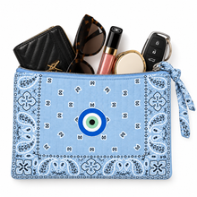 Load image into Gallery viewer, Bandana clutch grey 🧿