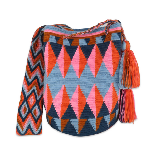 Mochilla large bag neon