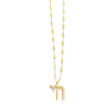 Load image into Gallery viewer, Lucky חי CHAI vintage necklace long