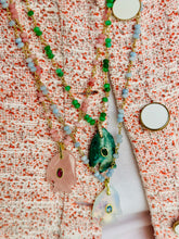 Load image into Gallery viewer, Necklace fantasy lucky fish green